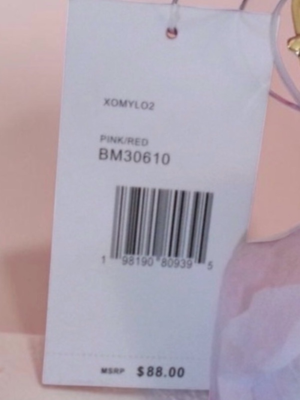 BETSEY Johnson MYLO PINK SEQUIN satchel CROSSBODY BAG pink teddy BEAR bag CHARM - Picture 5 of 13